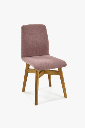 Židle jedálenská YORK, lososová - easy clean